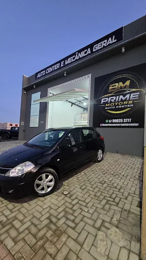 Entrada dos boxes de atendimento da BM Prime Motors
